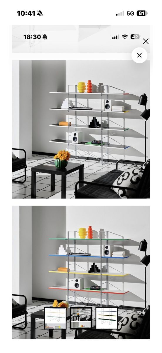 Regale: Regalsystem Byakorre Ikea – Neu (gemäss Beschreibung) aus Solothurn von delialiliane 1