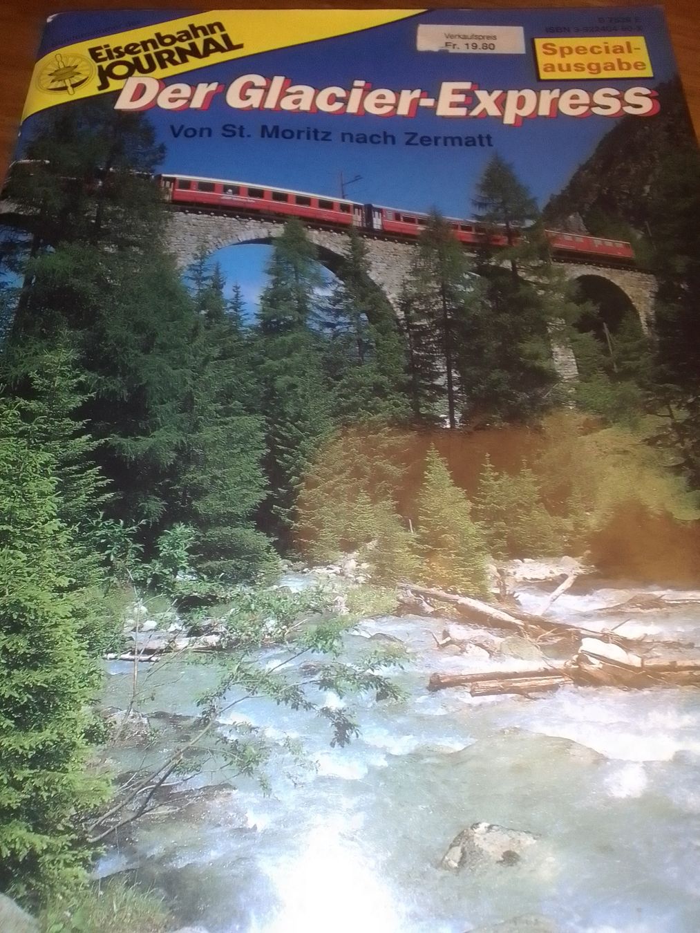 Riviste & Magazine: Eisenbahn-Journal Special 1994: Der Glacier-Express – Usato da Bergün/Bravuogn venduto da dherbst01