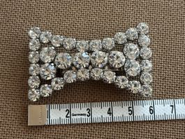 Gürtelschnalle mit Strass