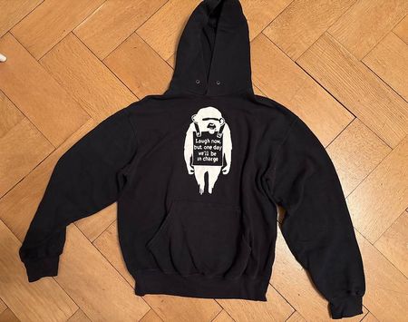 Banksy Kaputzenpullover
