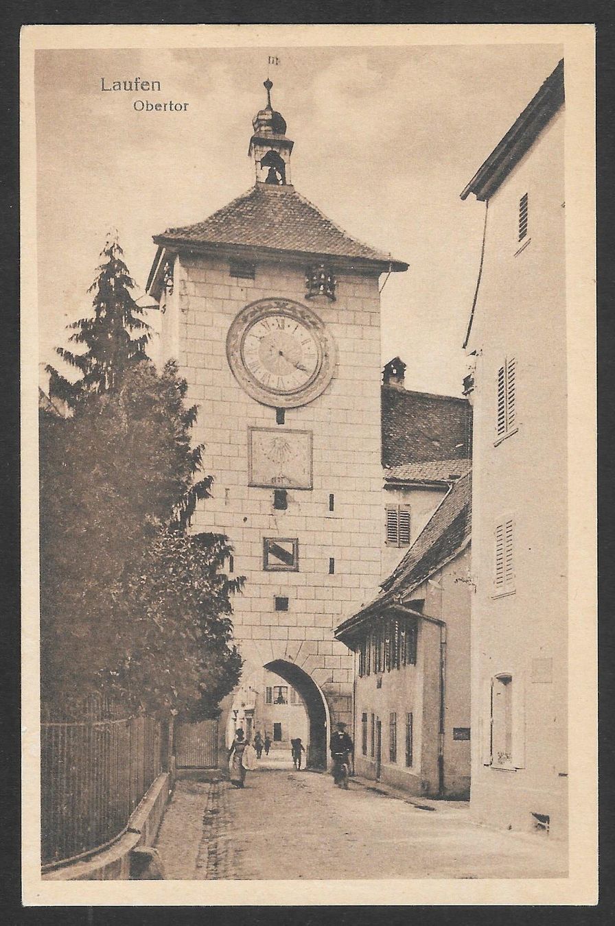 Cartoline postali: Laufen Obertor – Usato da Olten venduto da clotaldi