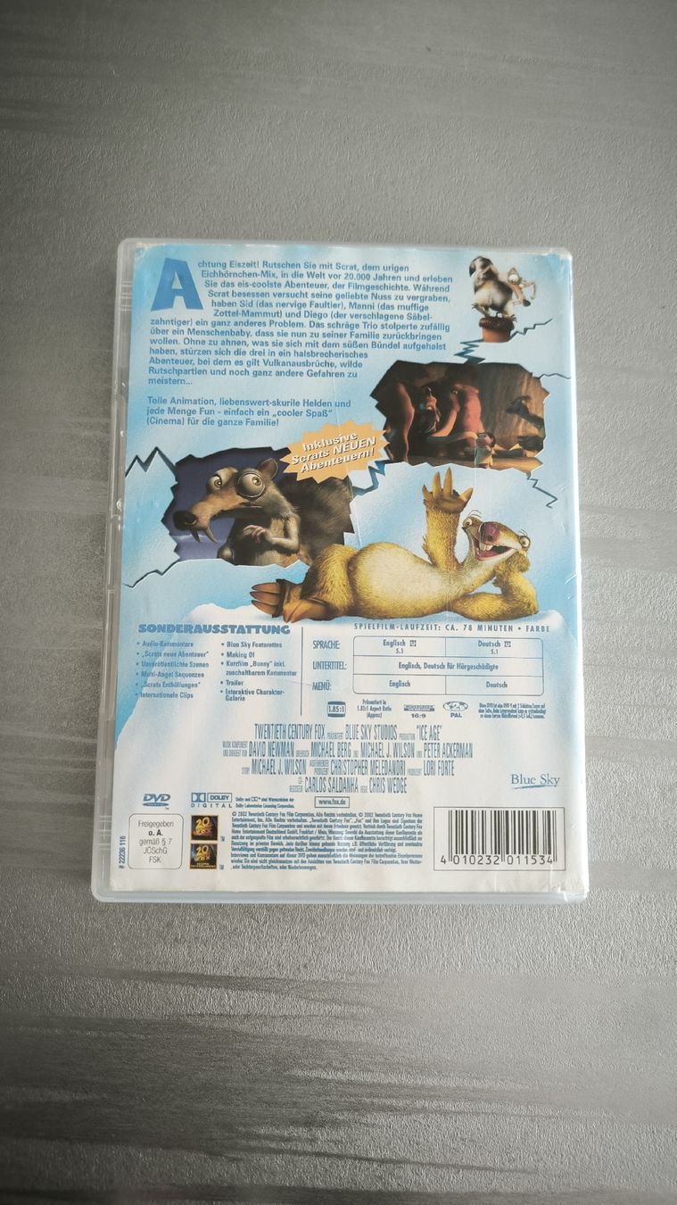 Alle DVDs: Ice Age DVD – Gebraucht aus St. Gallen von Gatsh 1
