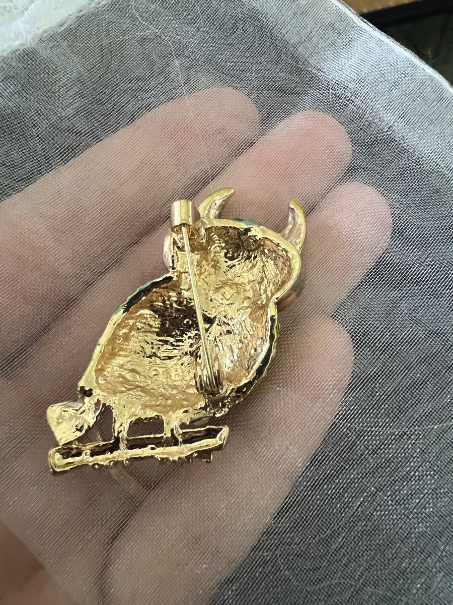 Spille & Fermagli: Broche hibou vintage – Nuovo e nell'imballaggio originale da Ropraz venduto da Angy.ruiz 1