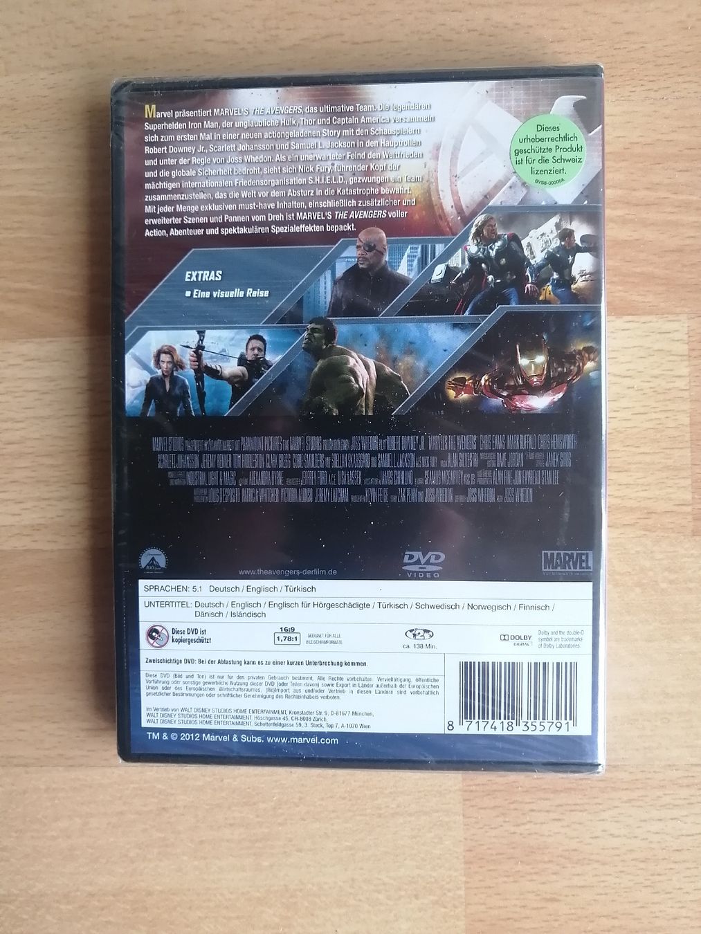 Tutti i DVDs: Marvel Avengers – Nuovo e nell'imballaggio originale da Hägendorf venduto da Fiooo 1