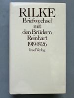 Rainer Maria Rilke: Briefwechsel mit den Brüdern Reinhart