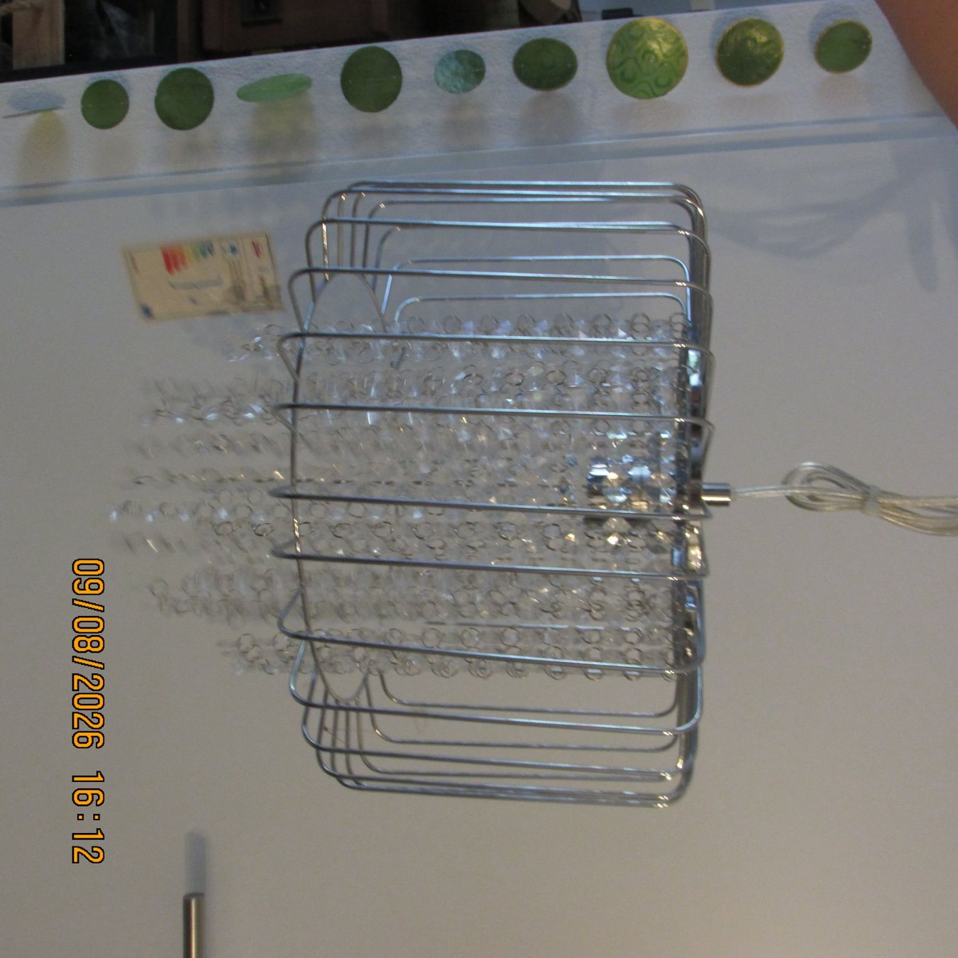Lampade: Hängeleuchte Deckenlampe Metall Kunststoff Perlen – Nuovo (secondo la descrizione) da Galgenen venduto da Forflowers 1