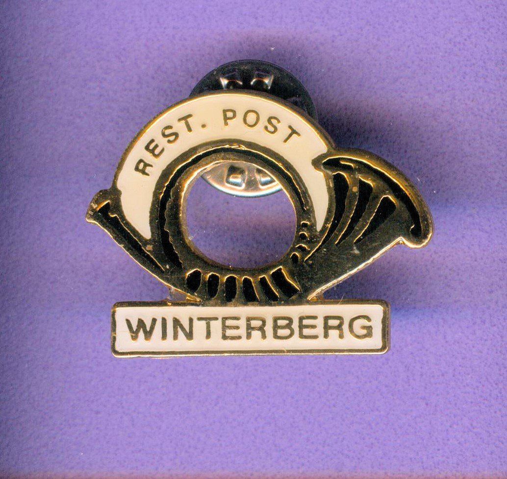 Placchette & Badge: Rest.  POST  Winterberg – Usato da Winterthur venduto da Sammleroase