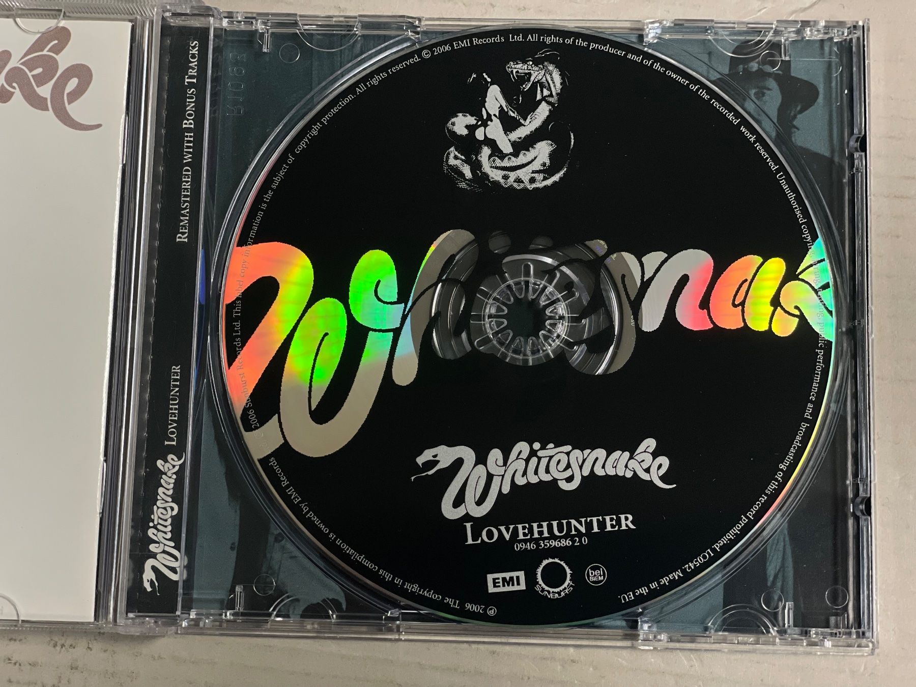 CD: White snake-Lovehunter CD – Usato da Muri b. Bern venduto da AdidasCollector 2