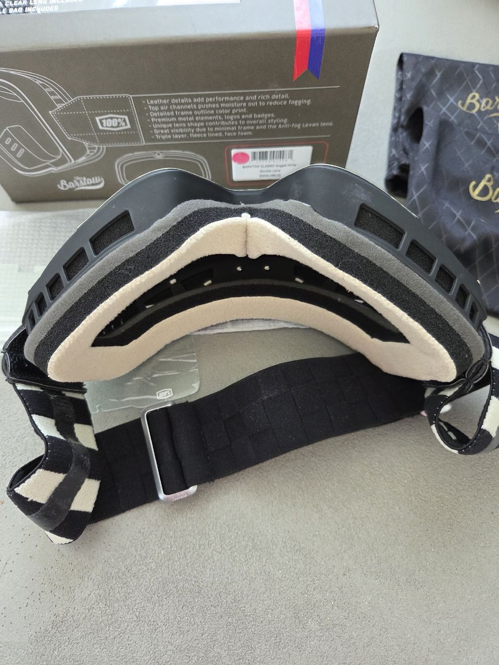 Occhiali & Lenti: Barstow Classic Goggle Motorradbrille – Usato da Zürich venduto da yubr 3