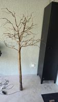 Deko Baum mit Lichterkette Braun 150cm