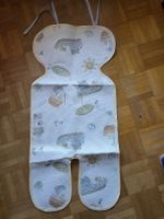 Sommerauflage für Kinderwagen/Kindersitz mit Bootsmotiv neu
