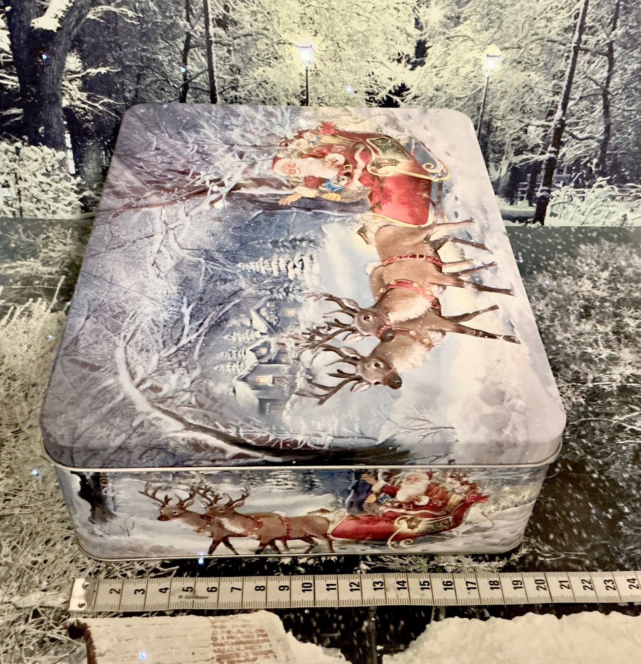 Tutte le decorazioni: SEHR SCHÖNE ÄLTERE BLECHDOSE – Usato da Zell LU venduto da Silvermemory 6