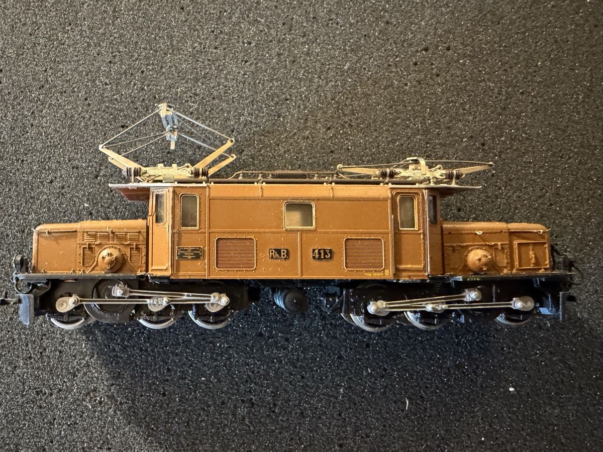 Bemo Modelleisenbahnen: RhB Ge 6/6 I 413 – Gebraucht aus Esslingen von Ursr1
