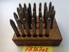 STEMPA Schlagbuchstaben A-Z / 2mm swiss made