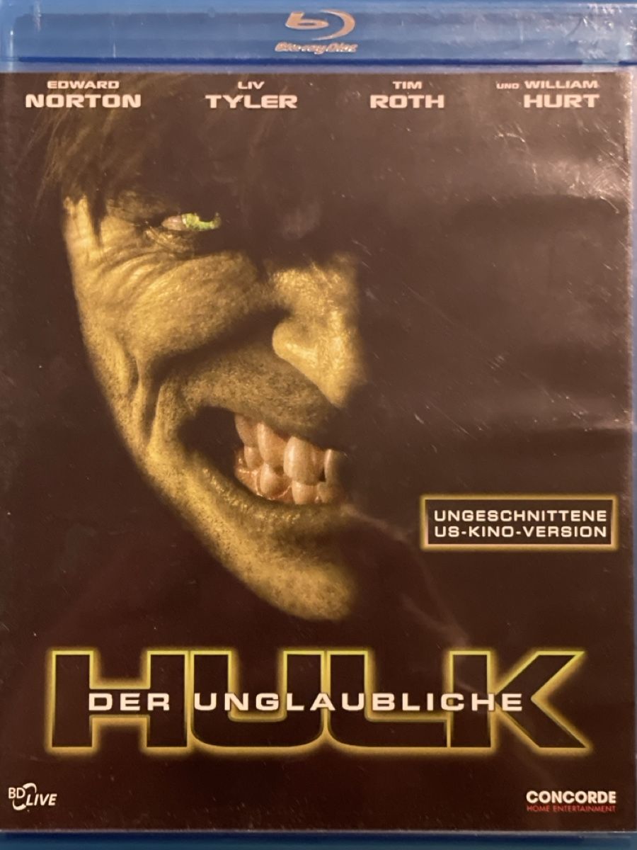 Tutti i DVDs: Der unglaubliche Hulk (2008) – Usato da Waldenburg venduto da Gonzo8