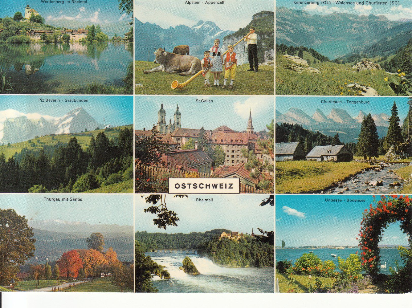 Ansichtskarten: Ostschweiz ca. 1970 – Gebraucht aus Bürglen TG von StampGraf