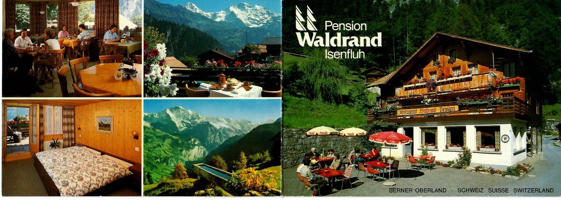 Cartes postales: Pension Waldrand Isenfluh – D'occasion à Hochdorf par Ziegel-16