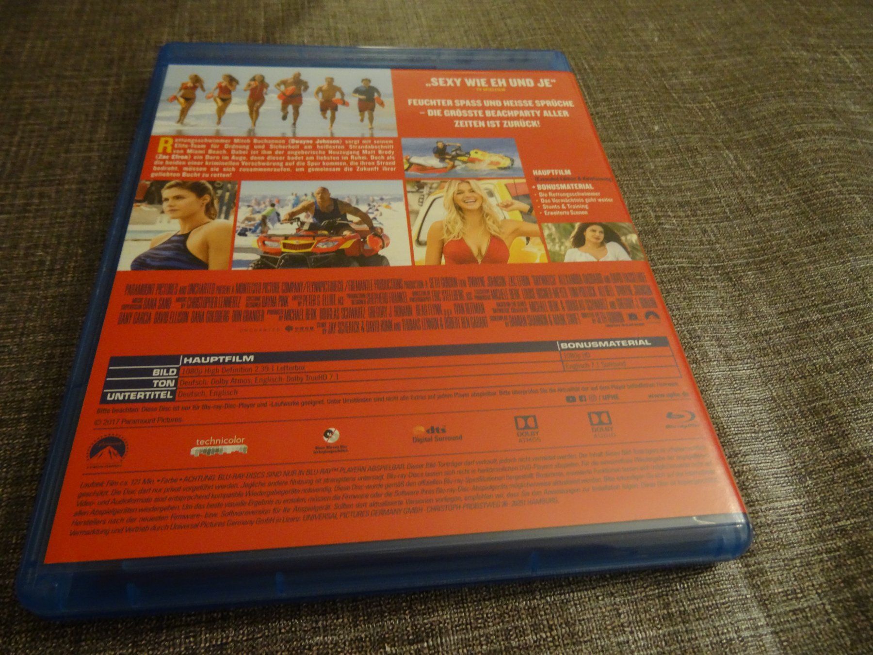 Alle DVDs: Baywatch Blu-ray Extended Edition – Gebraucht aus Olten von Disc-Verkauf 2