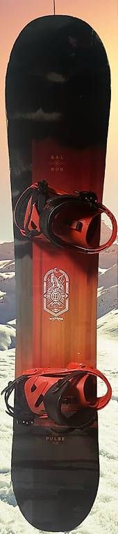 Salomon Board: Snowboard: Salomon Pulse 152 Red M 2020 – Usato da Greppen venduto da swi_v9rx
