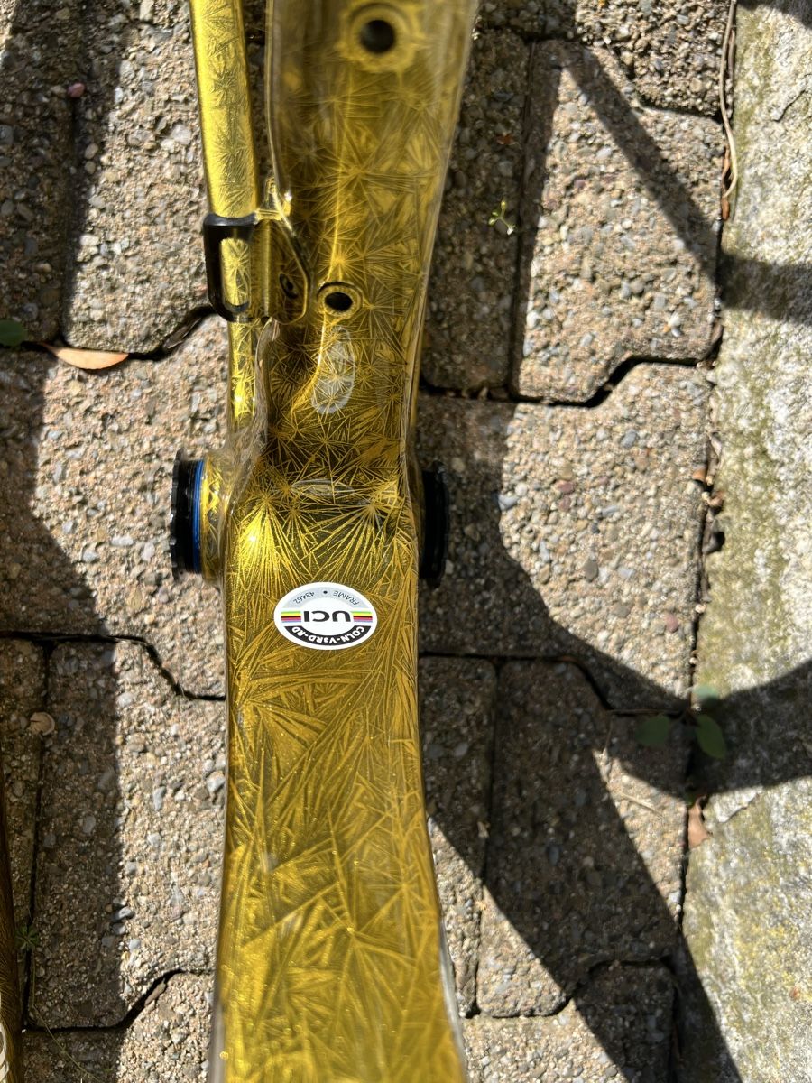 Colnago Biciclette: Colnago V3Rs Disc Frameset, 54cm, frozen gold – Nuovo (secondo la descrizione) da Kriens venduto da Velochetti_Kriens 4