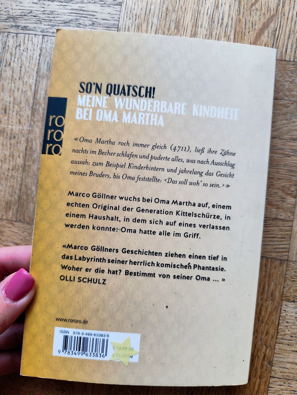 Libri: Marco Goellner: Oma Martha & Ich, Paperback, Good Read! – Usato da Mägenwil venduto da VintageGirly 1