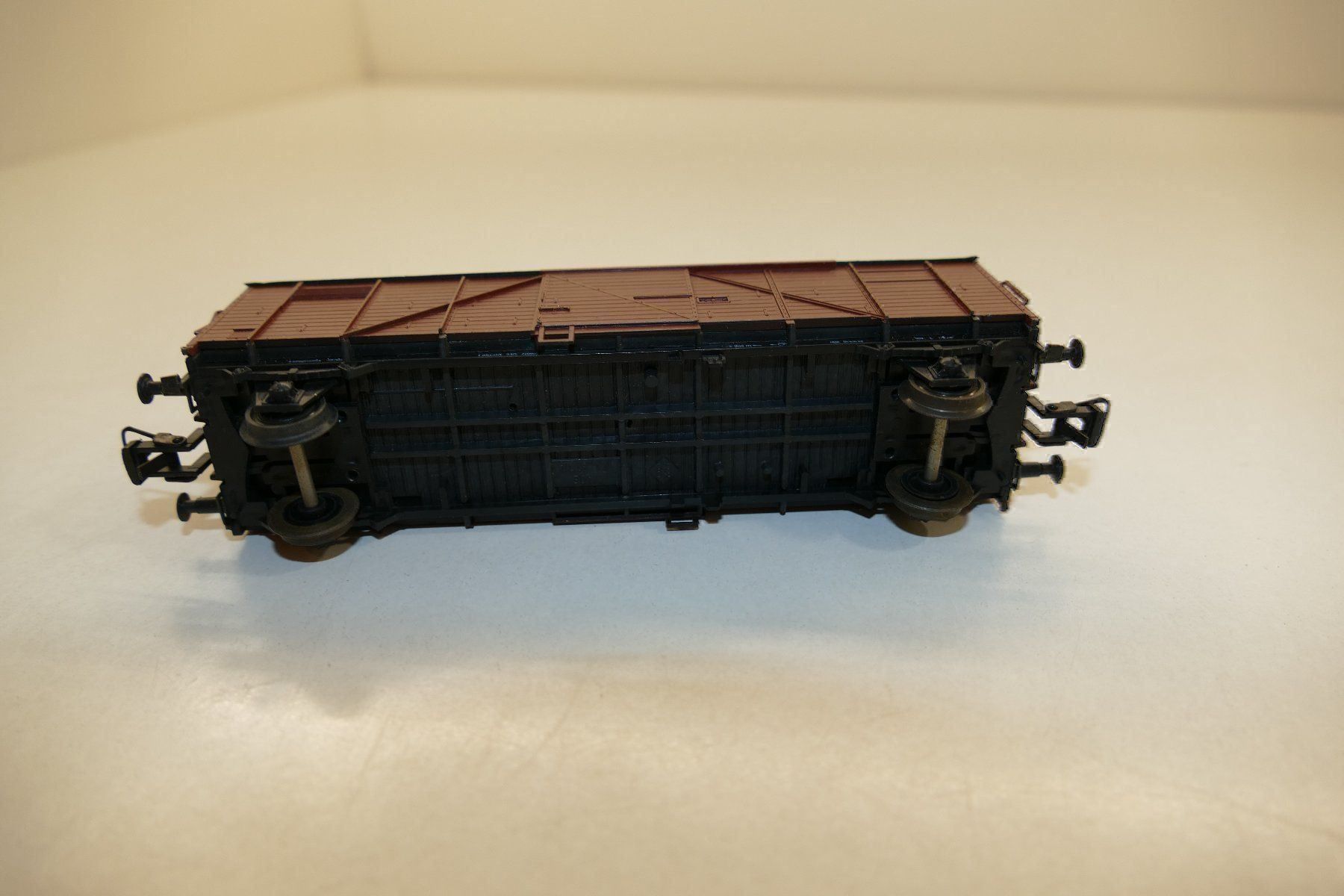 Roco Modellini di ferrovie: Roco H0: DB Güterwagen Typ Glmghs – Usato da Niederhasli venduto da rail-duerst 4