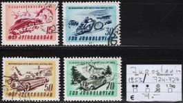 Jugoslavien 1953: kompletter Satz Auto-und Motorradrennen