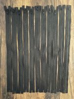 11 Stk. Reissverschlüsse schwarz 50cm - Neu