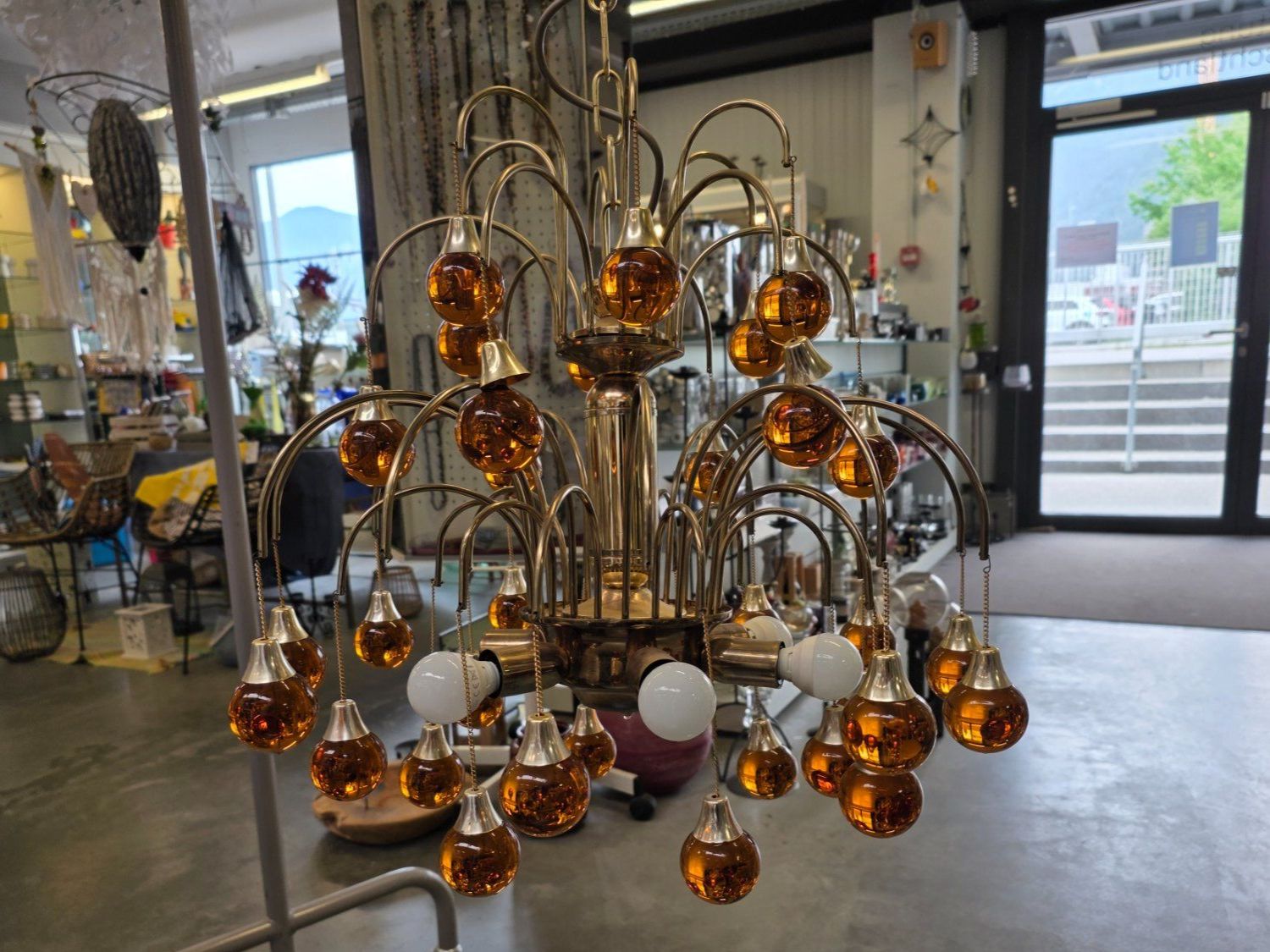 Lustres & lampes de plafonds: Palwa Murano Kronleuchter – D'occasion à Chur par FeschtlandBrockiChur 4