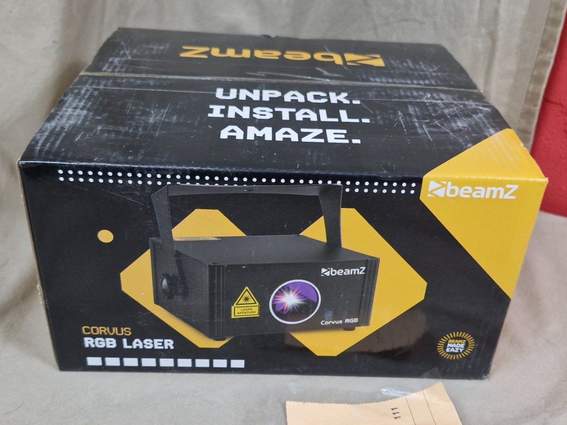 Lampade: BeamZ Corvus RGB Laser (111) – Nuovo e nell'imballaggio originale da Dorf venduto da Zur-Lingg 1