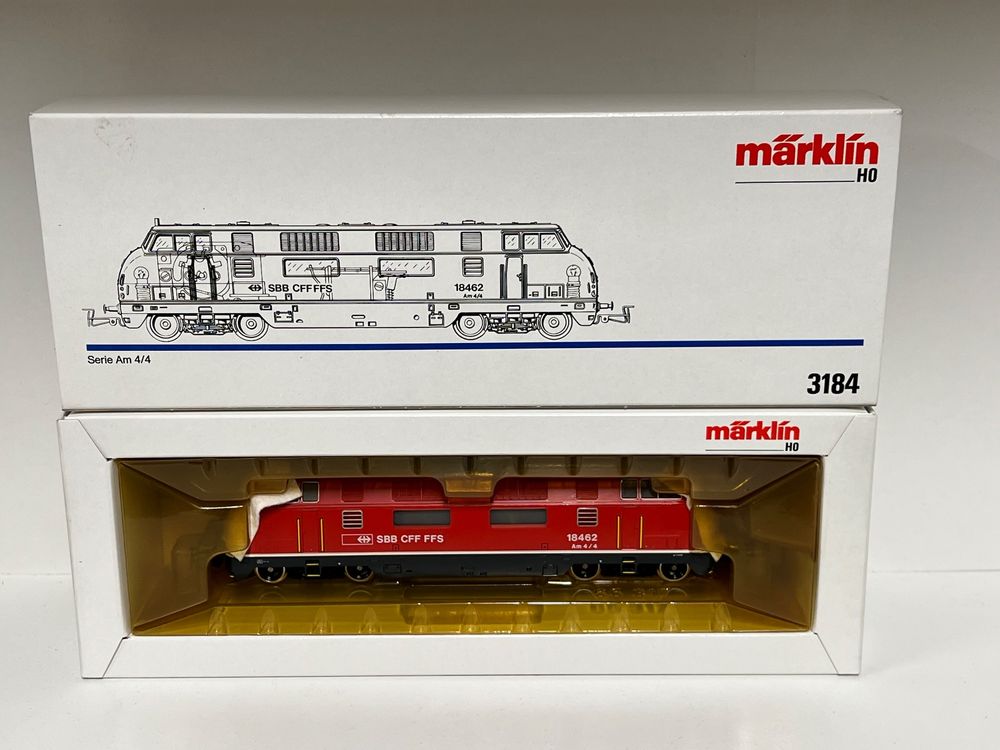 Märklin Serie Am 4/4 3184 SBB H0 AC (Gebraucht) in Geroldswil für CHF ...