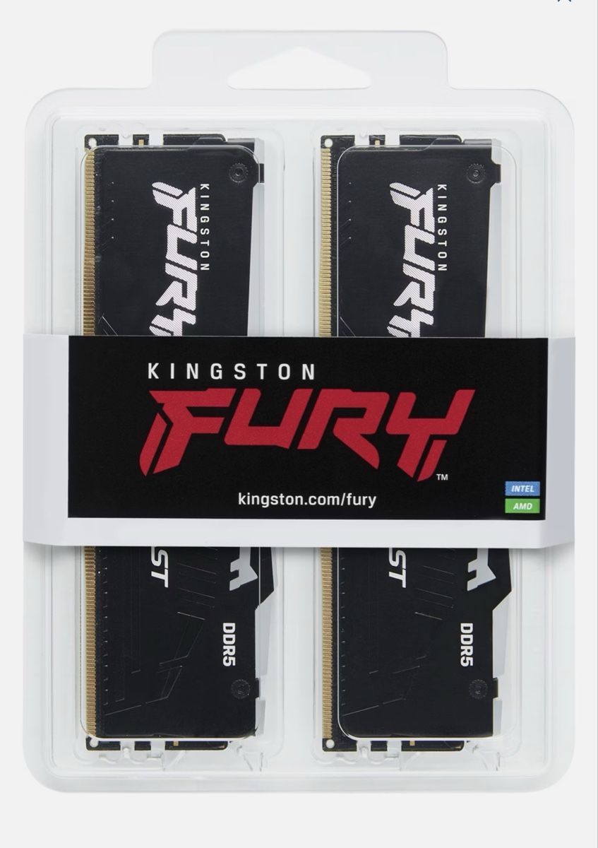 Kingston Memoria / RAM: Kingston 64GB DDR5-6000MT/S CL36 DIMM – Nuovo (secondo la descrizione) da Ersigen venduto da mug_kv2w 1