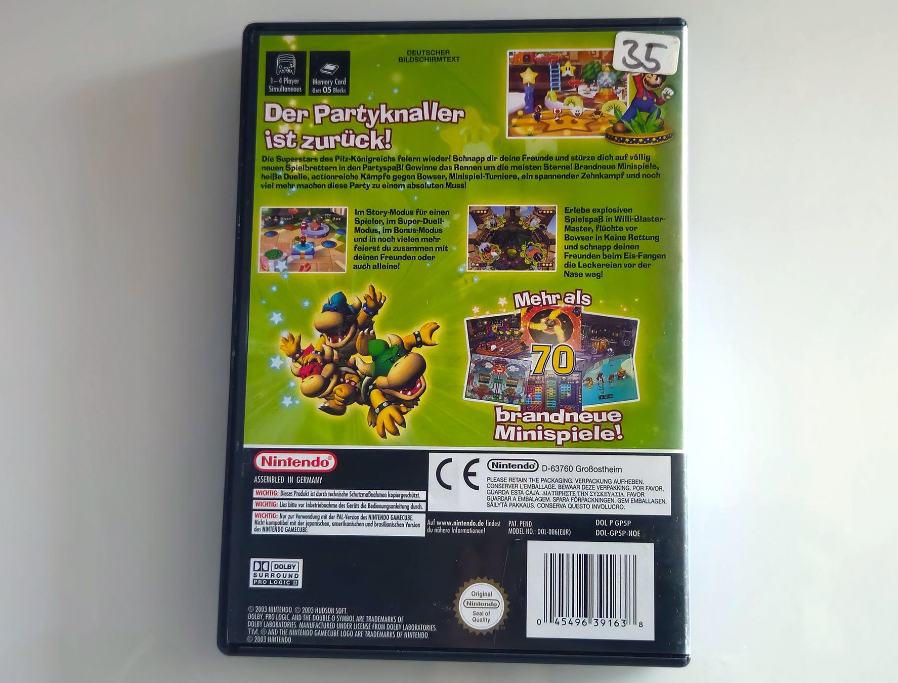 Nintendo Spiele: Mario Party 5 - Gamecube – Gebraucht aus Autigny von  2
