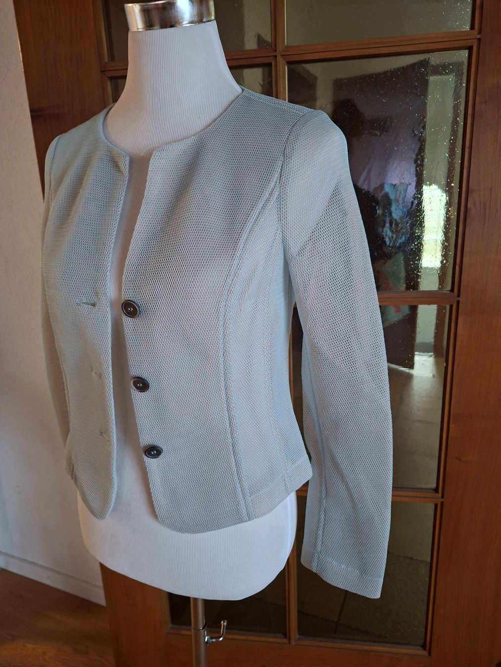 Marc Cain Vestiti: MarcCain Kleid mit passende Blazer mitgrün – Usato da Unterentfelden venduto da hofa01 1