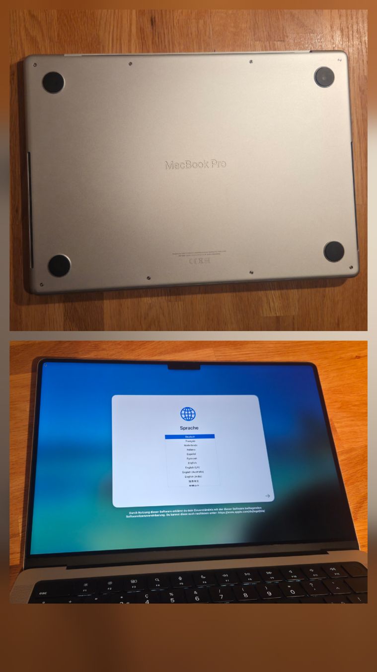 Apple Notebook: Apple MacBook 14 Pro 2024 - Top! – Usato da Herisau venduto da L3D 1