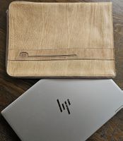 geniale Notebook-Hülle aus Leder mit RV