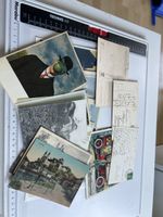 Brief Konvolut diverse alte Ansichtskarten und Fotos(S29)