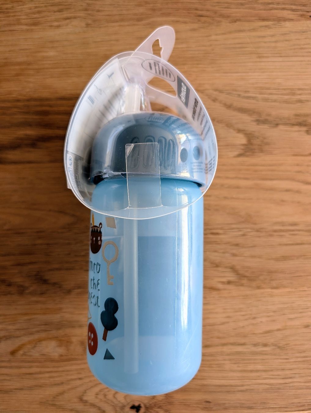 Baby-Mahlzeiten: Suavinex Trinkbecher mit Strohhalm 340 ml, Hellblau – Neu (gemäss Beschreibung) aus Brittnau von Disregoo_Peyer 1