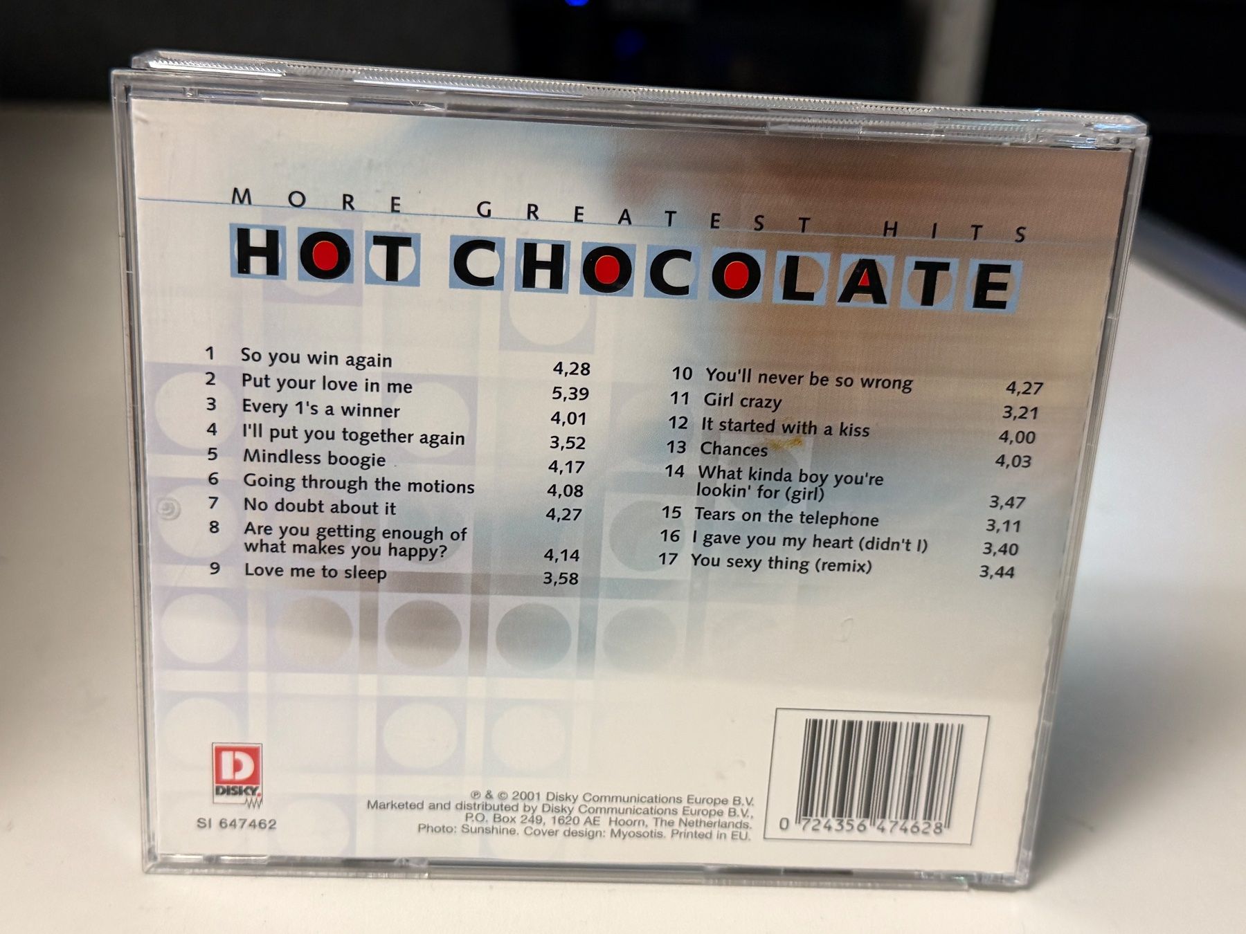 CDs: Hot Chocolate - More Greatest Hits - HD23B – Gebraucht aus Küsnacht ZH von swisssales.net 1