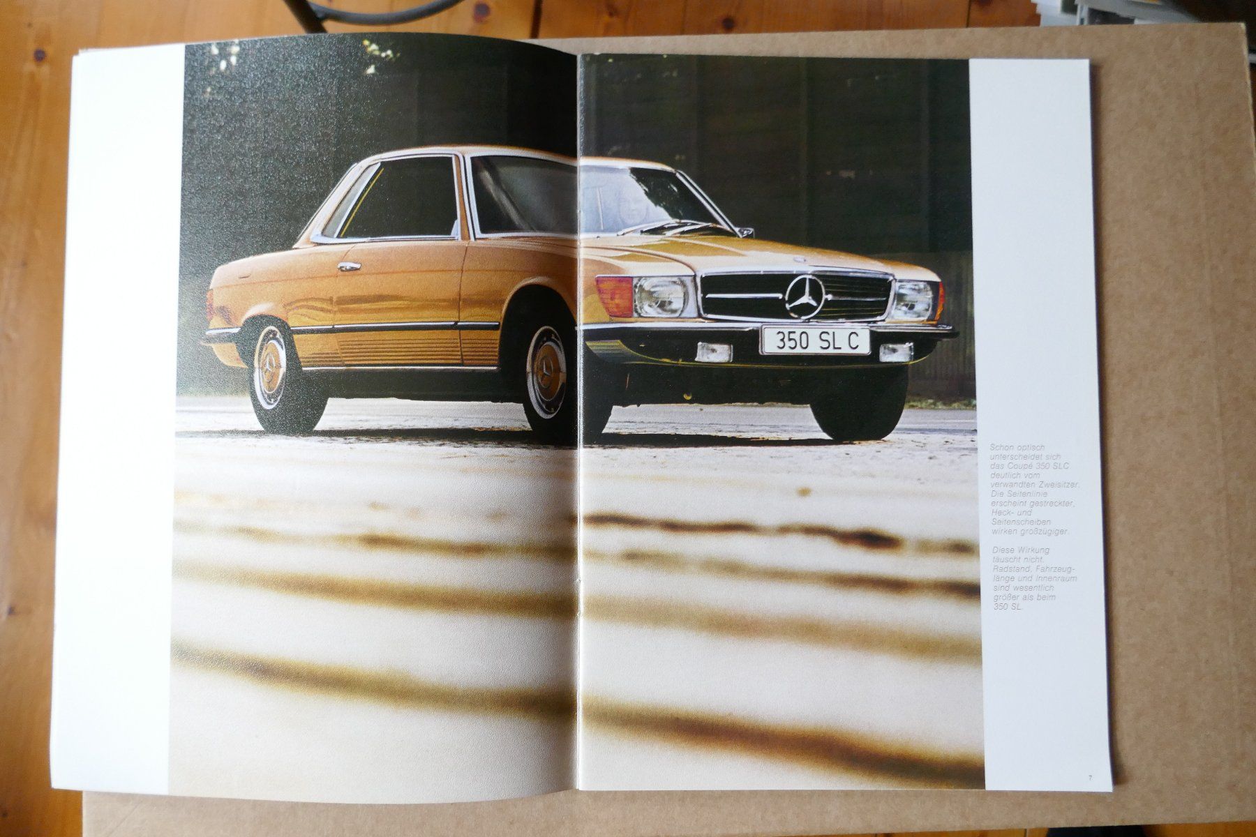 Mercedes-Benz Documents: 350SL C    Originalprospekt – D'occasion à Madiswil par ML911 2