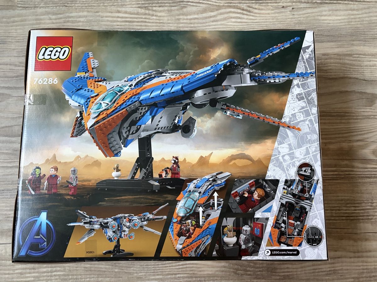 Lego Kit di costruzioni: LEGO Marvel 76286 The Milano Spaceship – Nuovo e nell'imballaggio originale da Stallikon venduto da van_6jsx 1