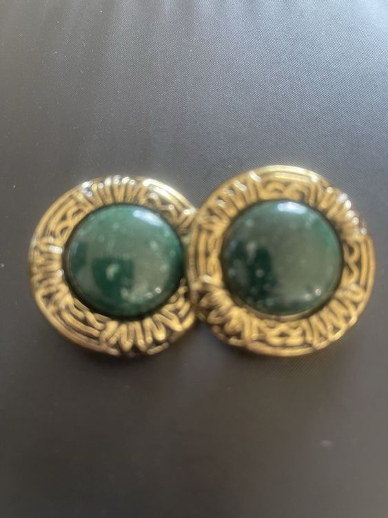 Clips D'oreilles Dorés Vintage MAGFIES Paris - Fabriqué En France, Occasion