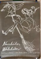 Plakat „Narrheiten - Wahrheiten “ 1954
