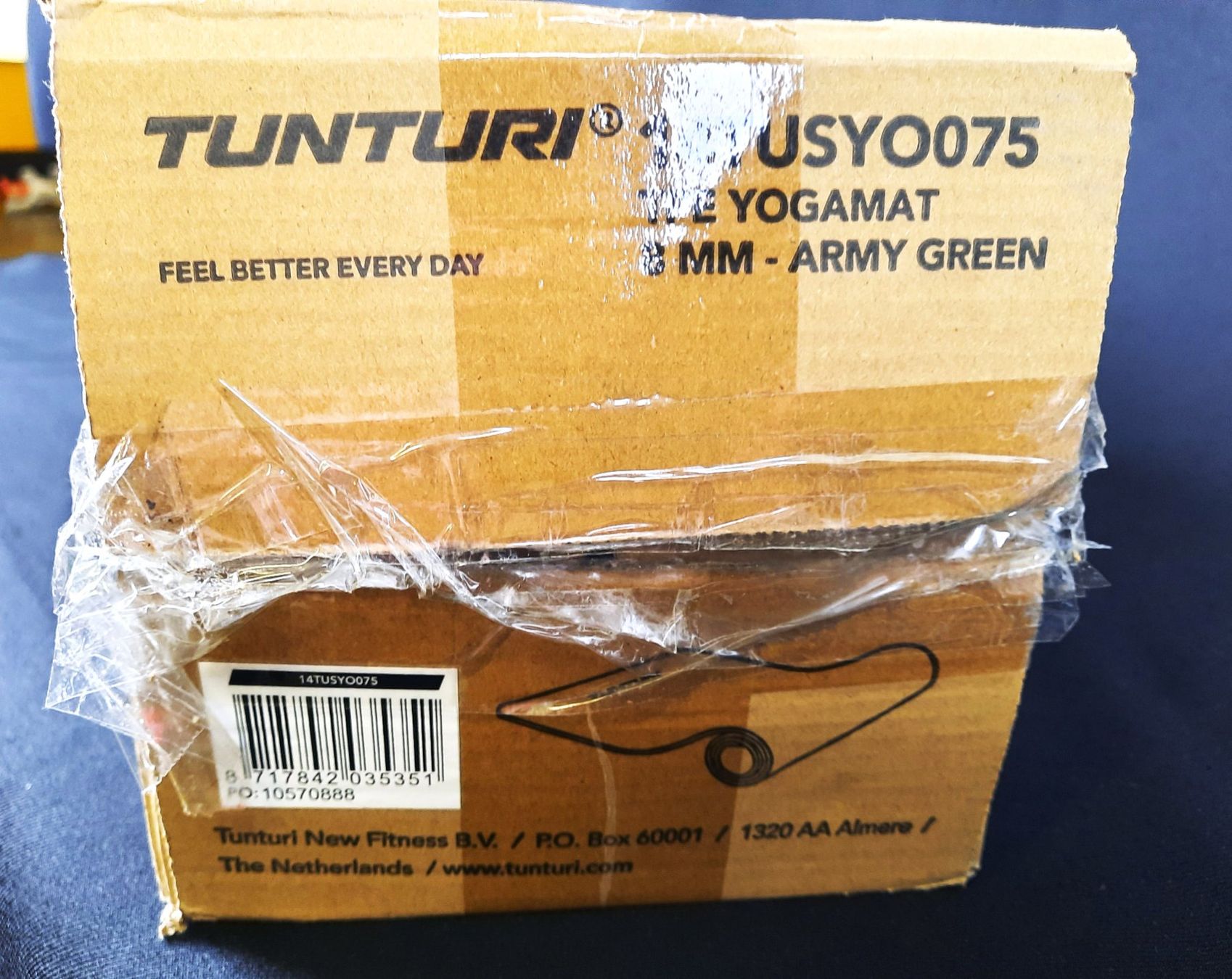 Tunturi Tappetini fitness: TUNTURI TPE Yogamatte – Nuovo (secondo la descrizione) da Beinwil am See venduto da Restwert_Beinwil 2