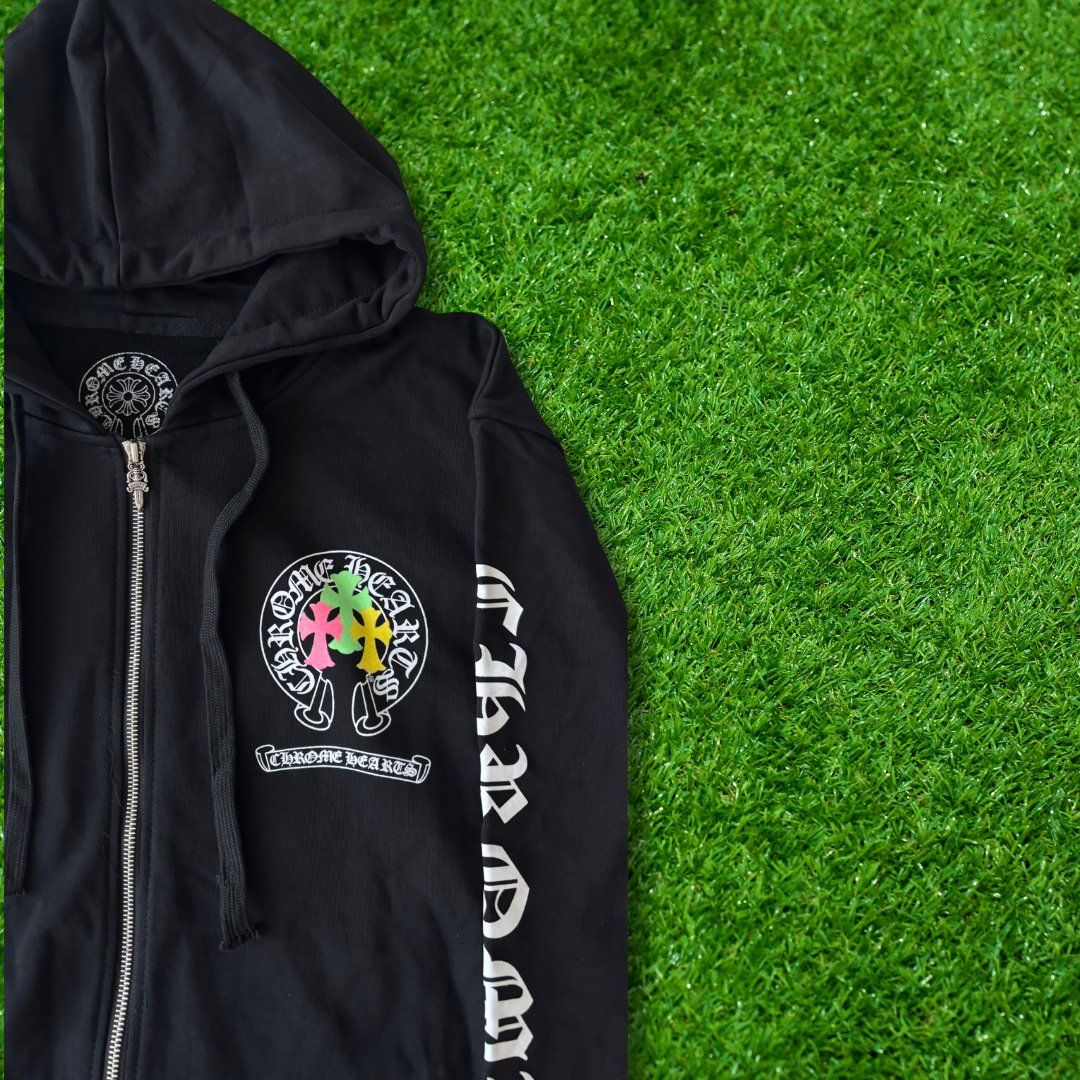 Maglioni & Felpe: Chrome zip-up hoodie – Usato da Zürich venduto da geoff_resell 2