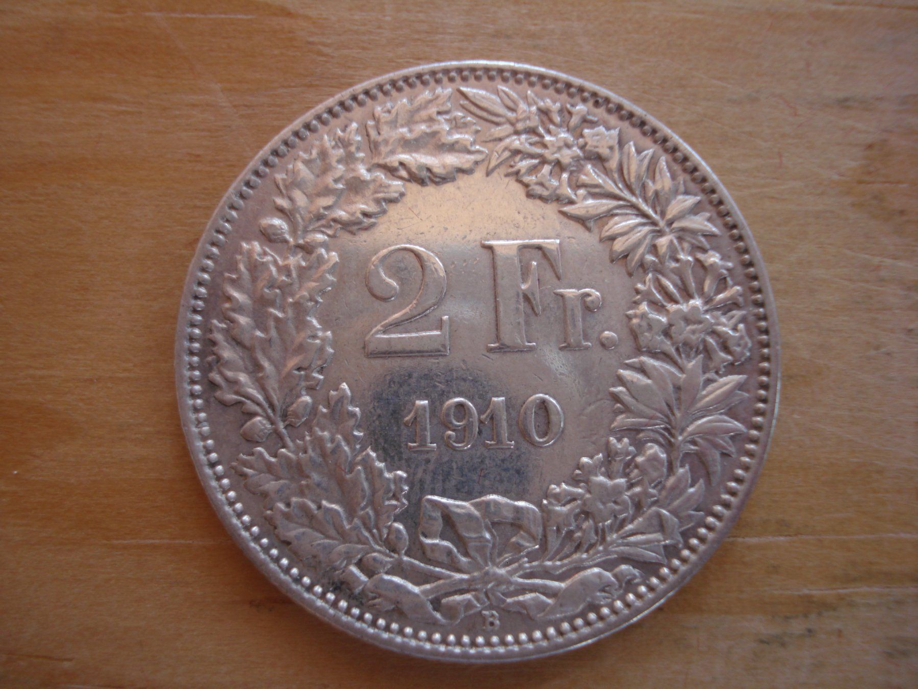 Tutti le monete: (C1) 2 Franken 1910 VZ+ – Usato da Erlach venduto da Net-Coins