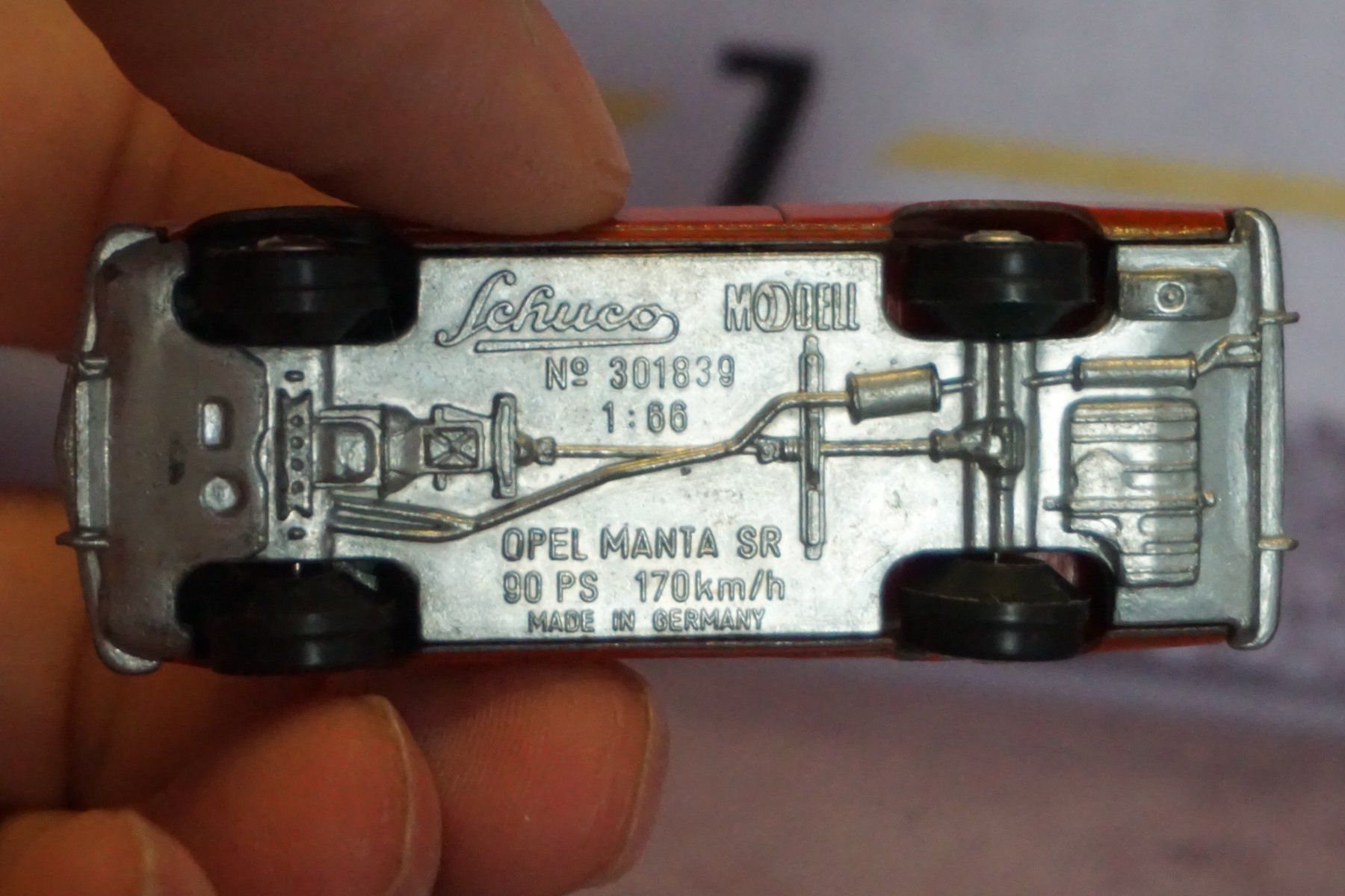 Schuco Modellini d'auto: Schuco Opel Manta SR KULT TOP !!!!!!!!!!!!!!!!! – Usato da Reiden venduto da Doppeldecker69 6