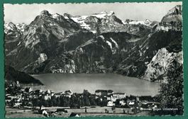 Brunnen gegen Urirotstock, ca. 1940, ungelaufen