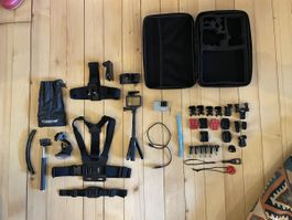 GoPro hero 7 white mit viel Zubehör 