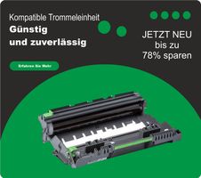 TROMMELEINHEIT kompatibel zu Brother DR-2400 Schwarz 1 Stück